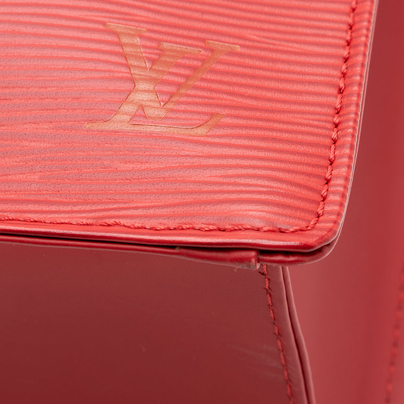 Louis Vuitton Epi Leather Sac Plat Tote (SHF-14224)