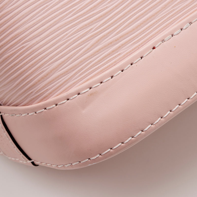 Louis Vuitton Alma BB Rose Ballerine in Epi Leather