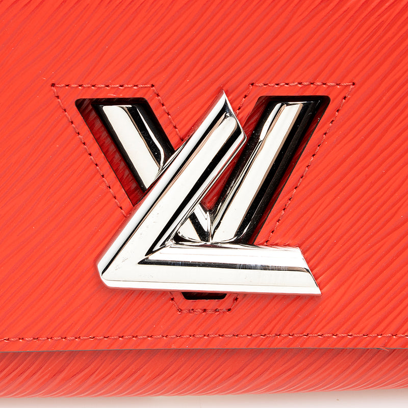 Louis Vuitton Coquelicot Epi Leather Twist Wallet Louis Vuitton