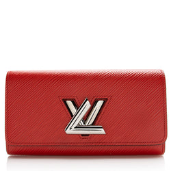 Louis Vuitton Epi Leather Twist Wallet (SHF-22084)