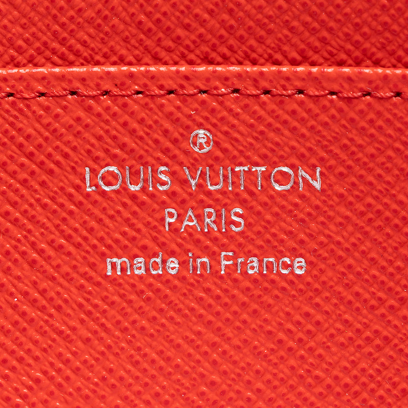The Luxe Culture – Louis Vuitton Elephant Print Slender Black Wallet