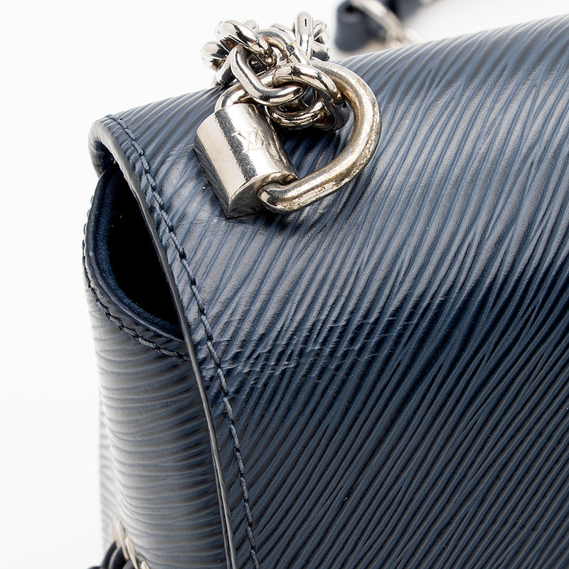 Louis Vuitton Epi Leather Whipstitch Twist Shoulder Bag (SHF-18832)