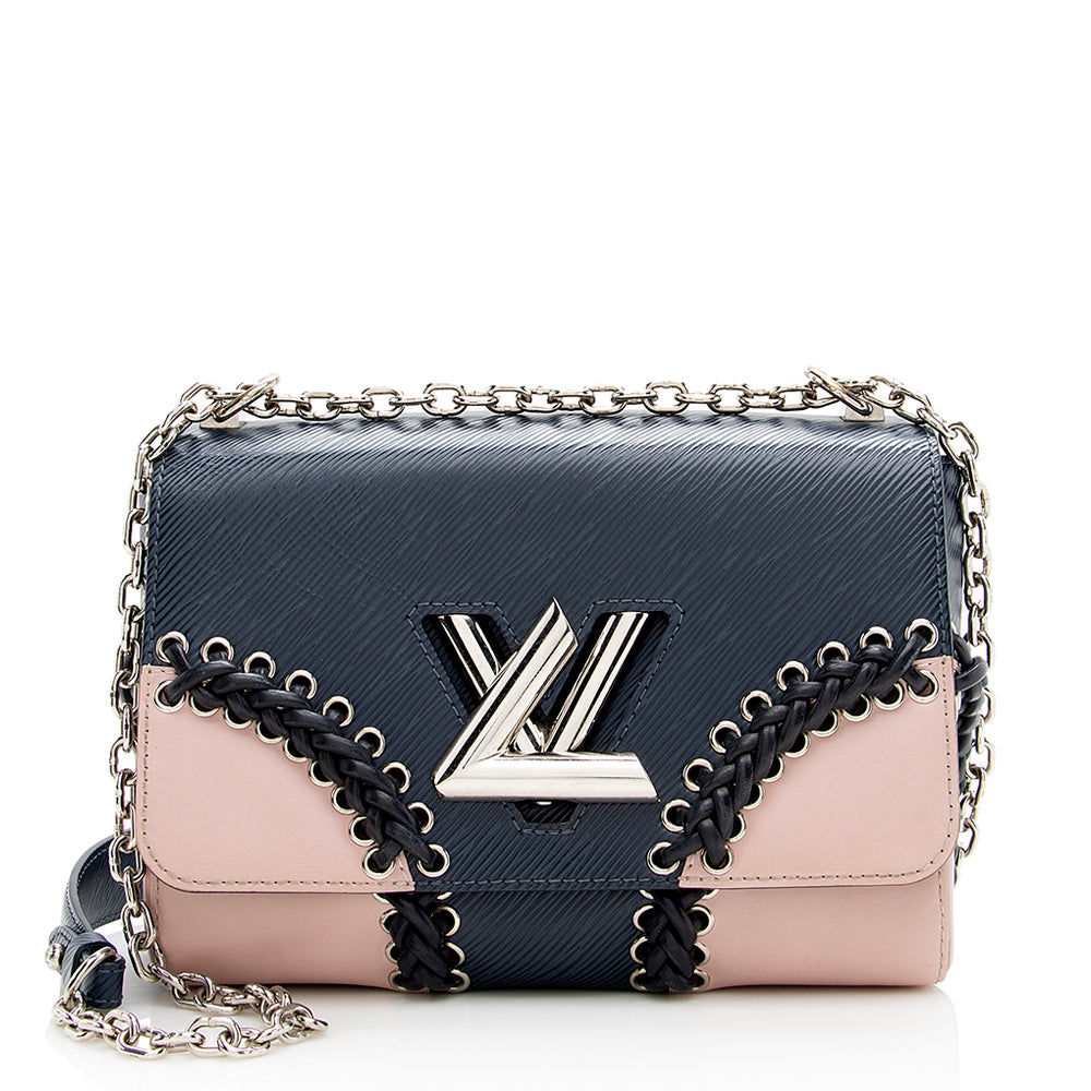 Louis Vuitton Epi Leather Whipstitch Twist Shoulder Bag (SHF-18832)