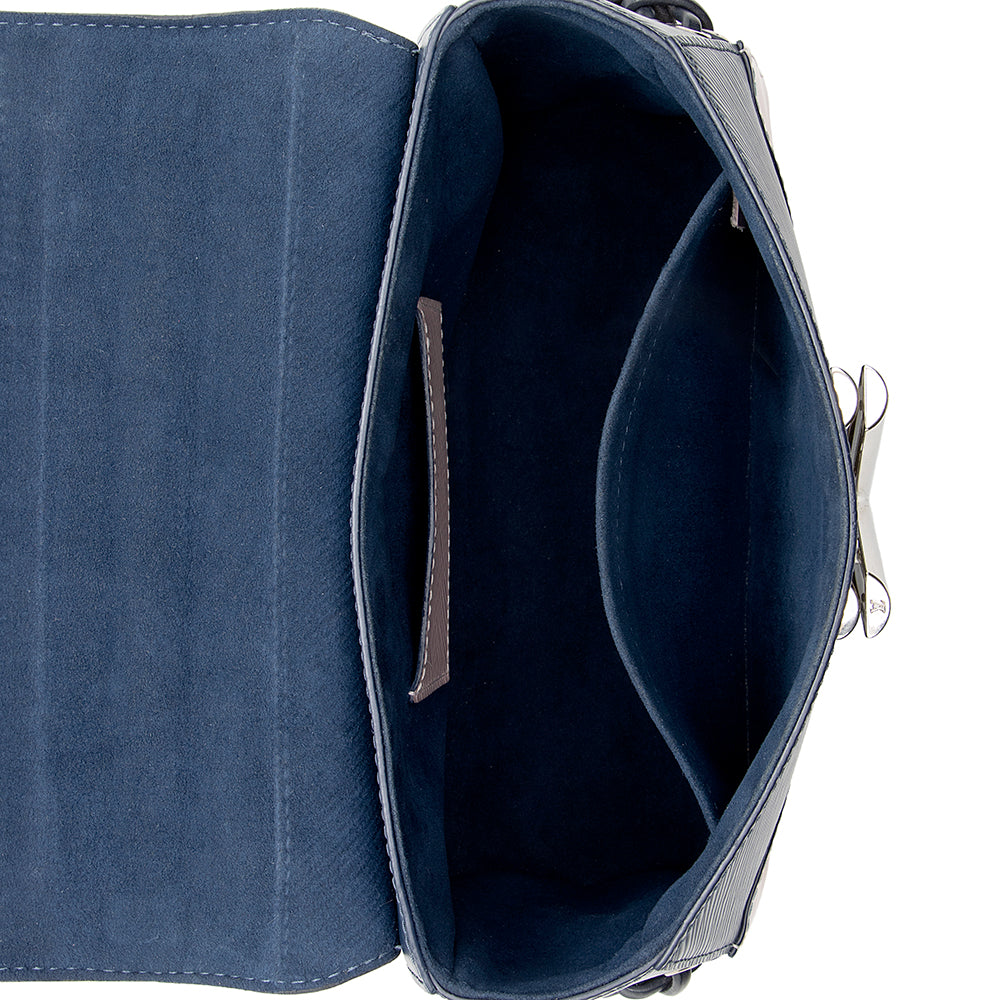 Louis Vuitton Epi Leather Whipstitch Twist Shoulder Bag (SHF-18832)