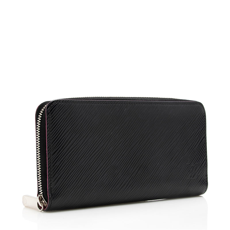 Louis Vuitton Zippy EPI Black Leather Wallet