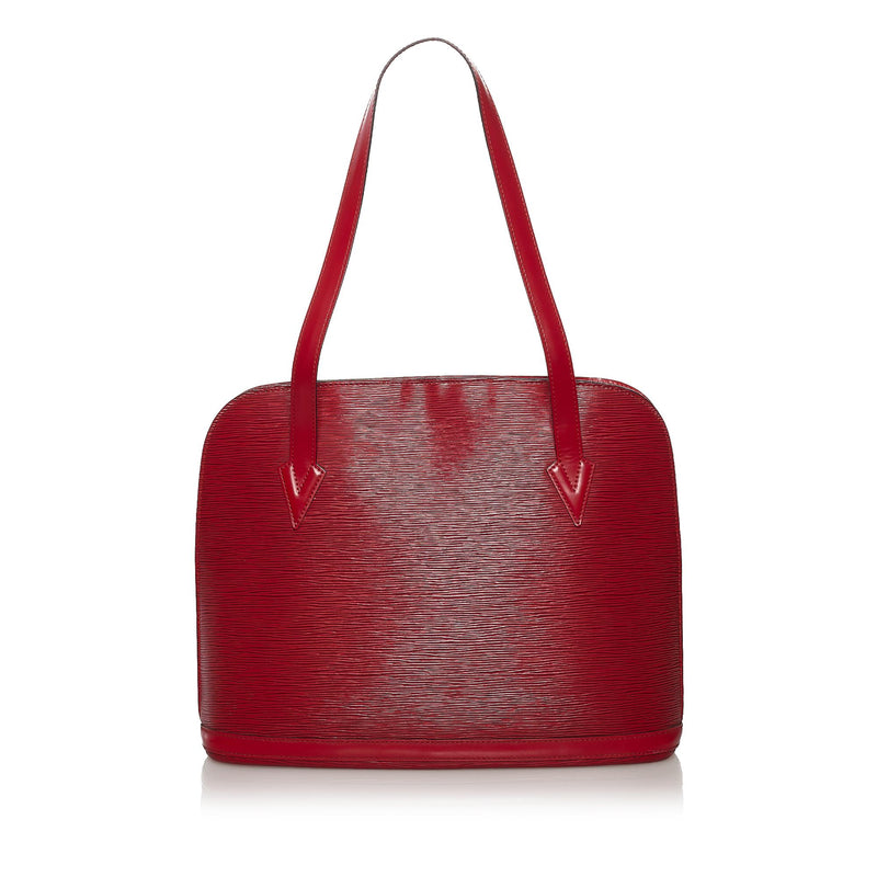 Louis Vuitton Lussac Tote Bag in Red Epi Leather - Louis Vuitton