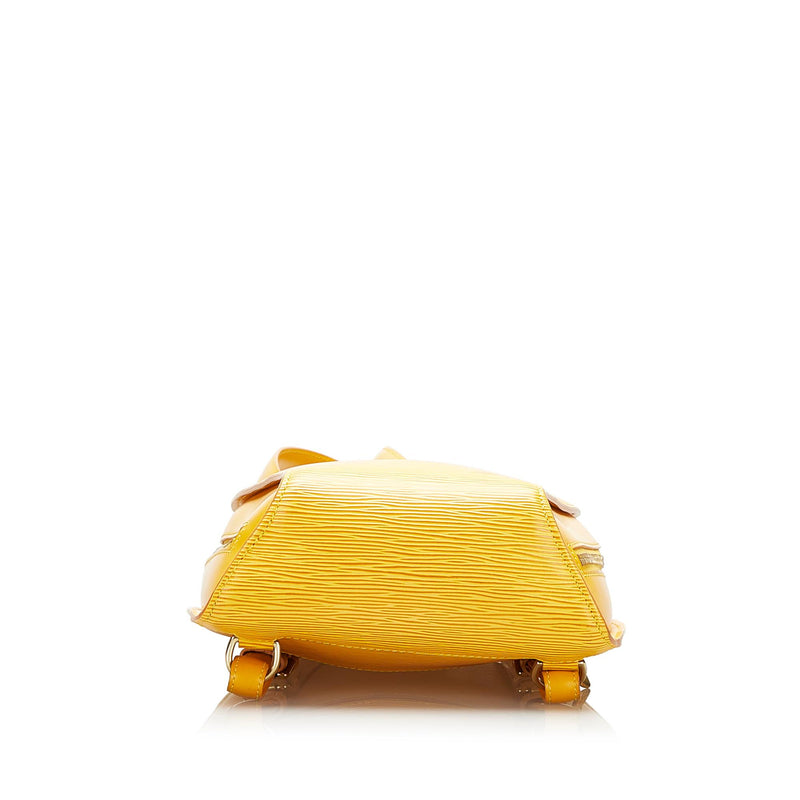 Louis Vuitton Mabillon Castillian 870659 Yellow Epi Leather