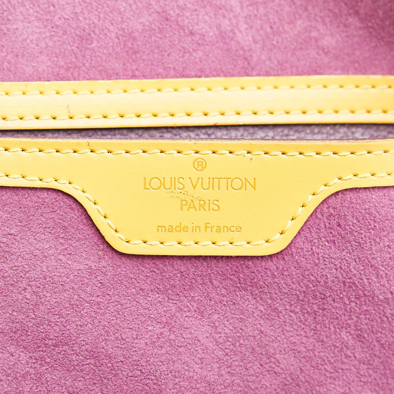 Louis Vuitton Epi Mabillon M5223b Purple Leather Pony-style