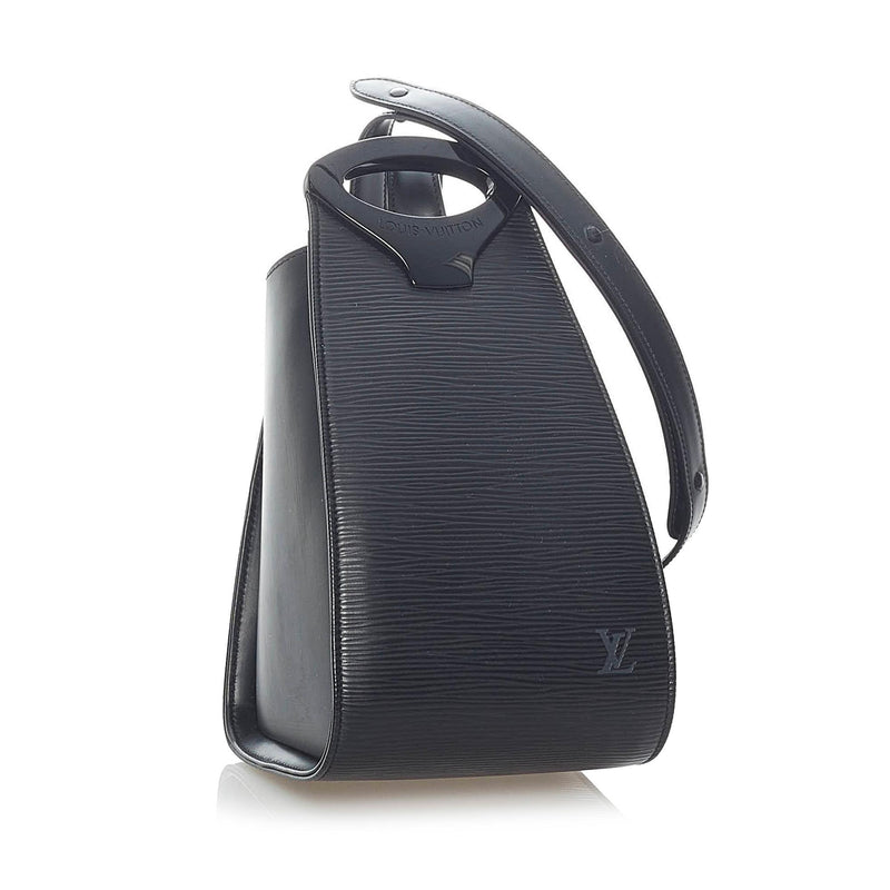 Louis Vuitton Louis Vuitton Black Epi Leather Minuit Small