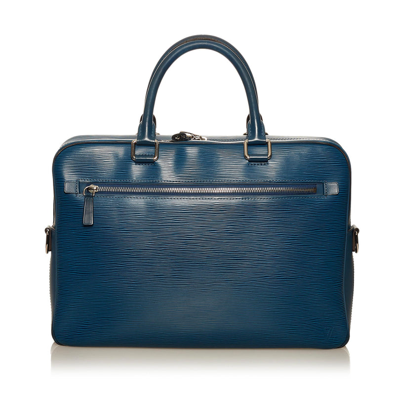 Louis Vuitton Blue Epi Leather Brief