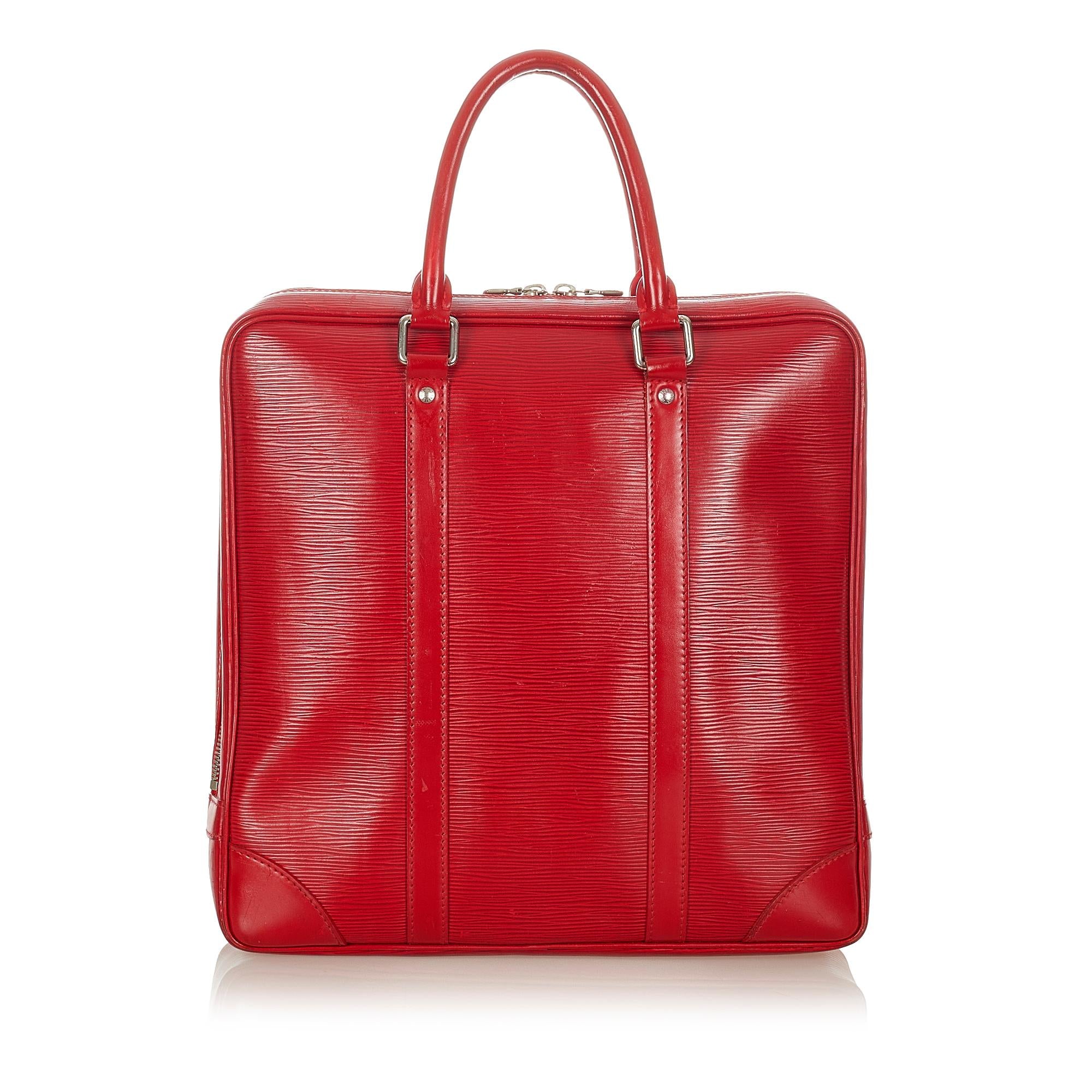 Louis Vuitton Epi Porte-Documents Voyage (SHG-23554)