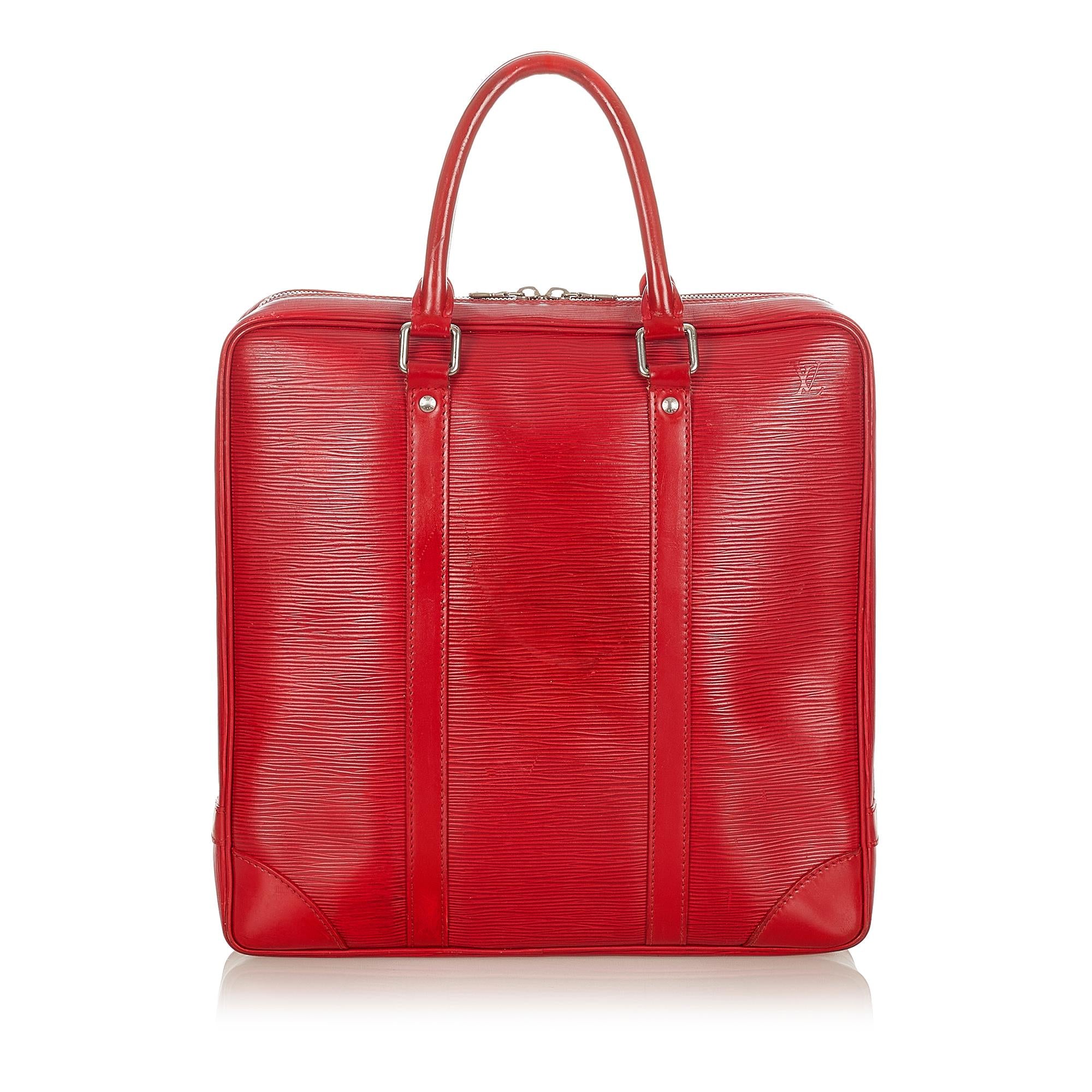 Louis Vuitton Epi Porte-Documents Voyage (SHG-23554)