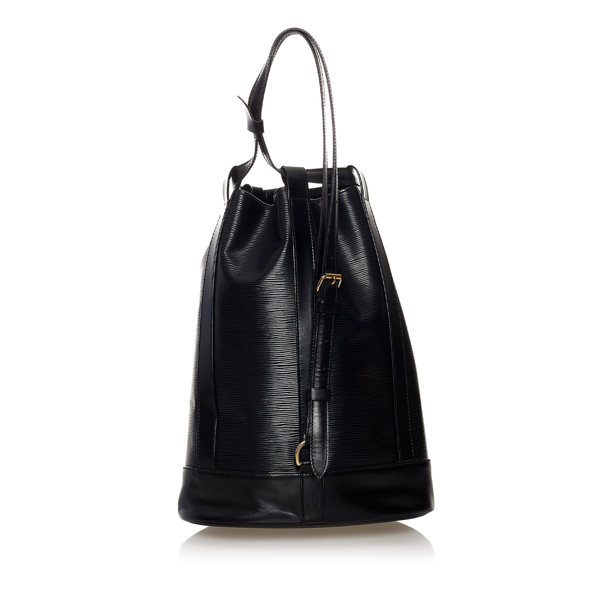 Louis Vuitton Epi Randonnee PM (SHG-31463)