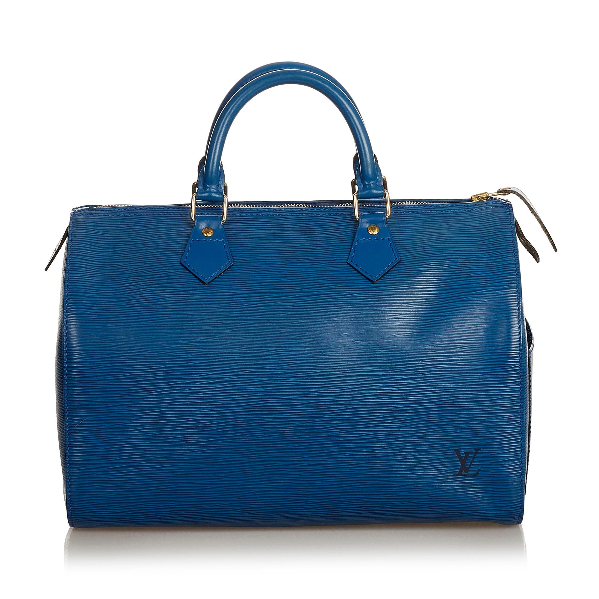 Louis Vuitton Epi Speedy 30 (SHG-26129)