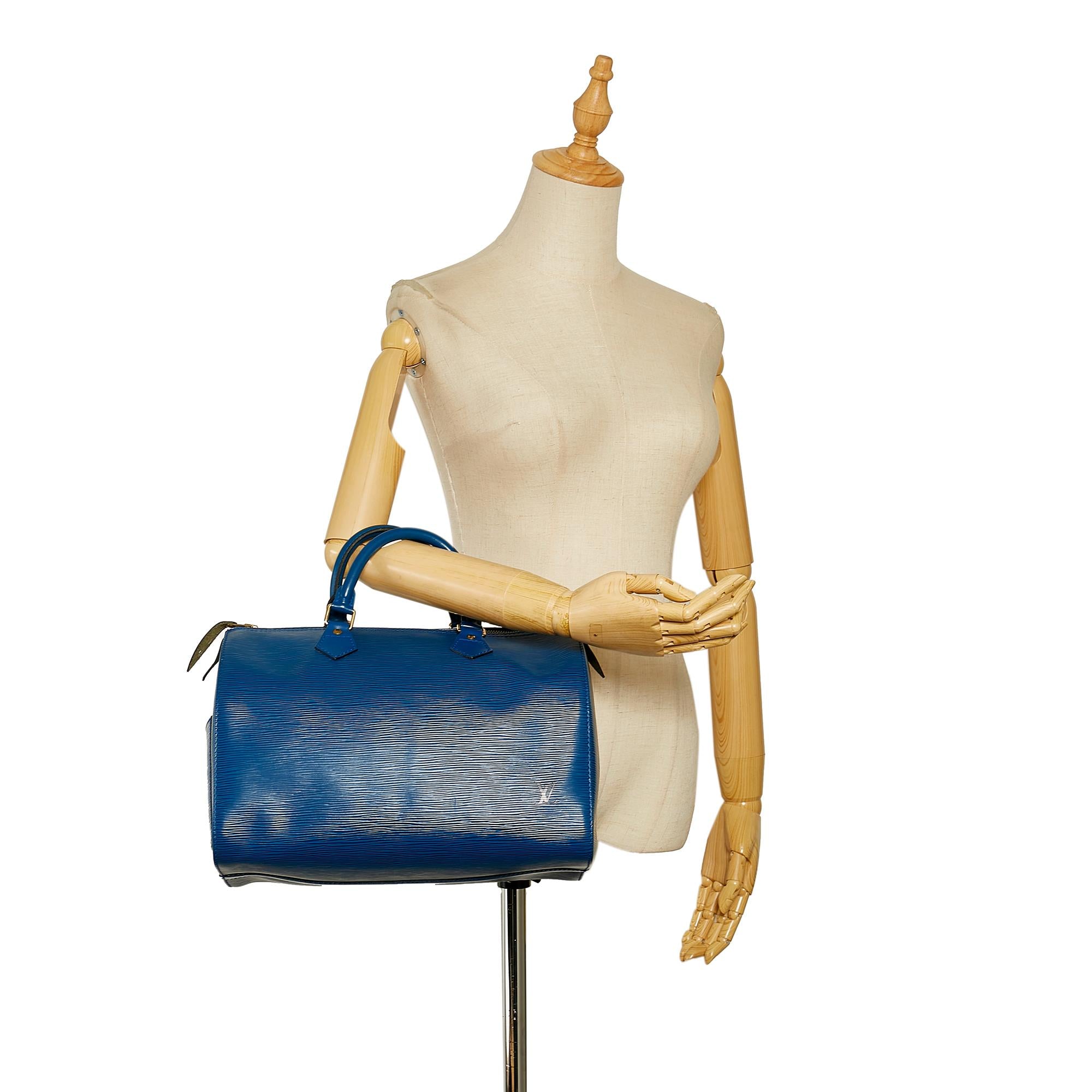 Louis Vuitton Epi Speedy 30 (SHG-26129)