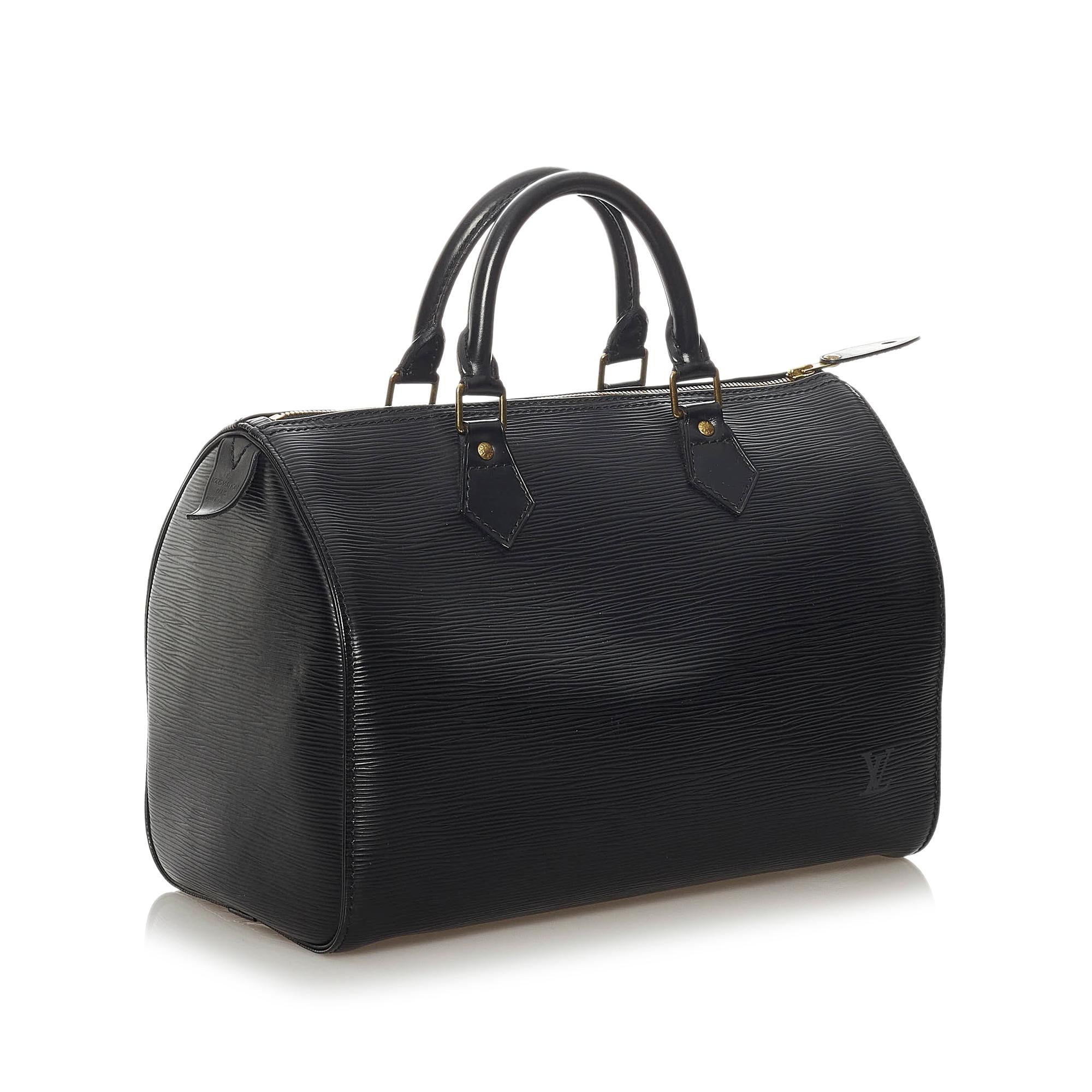 Louis Vuitton Epi Speedy 30 (SHG-29109)