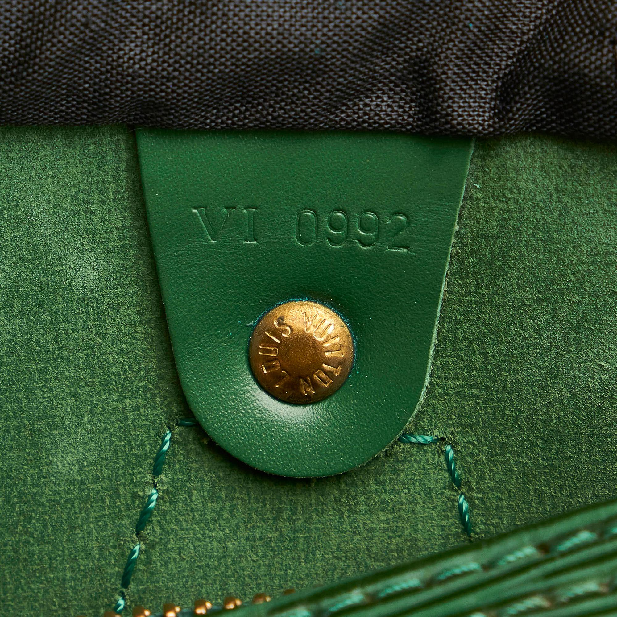 Louis Vuitton Epi Speedy 30 (SHG-29579)