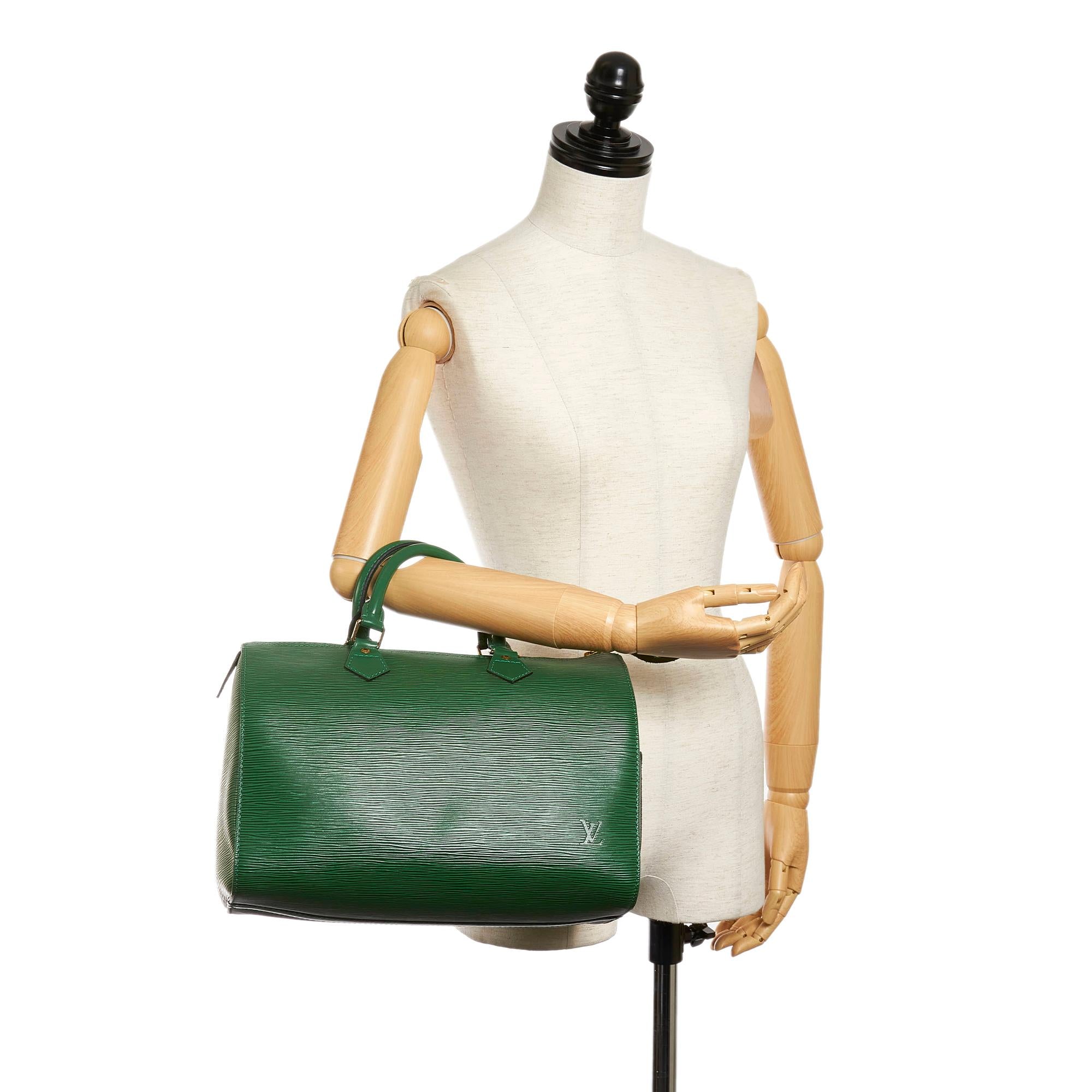 Louis Vuitton Epi Speedy 30 (SHG-29579)