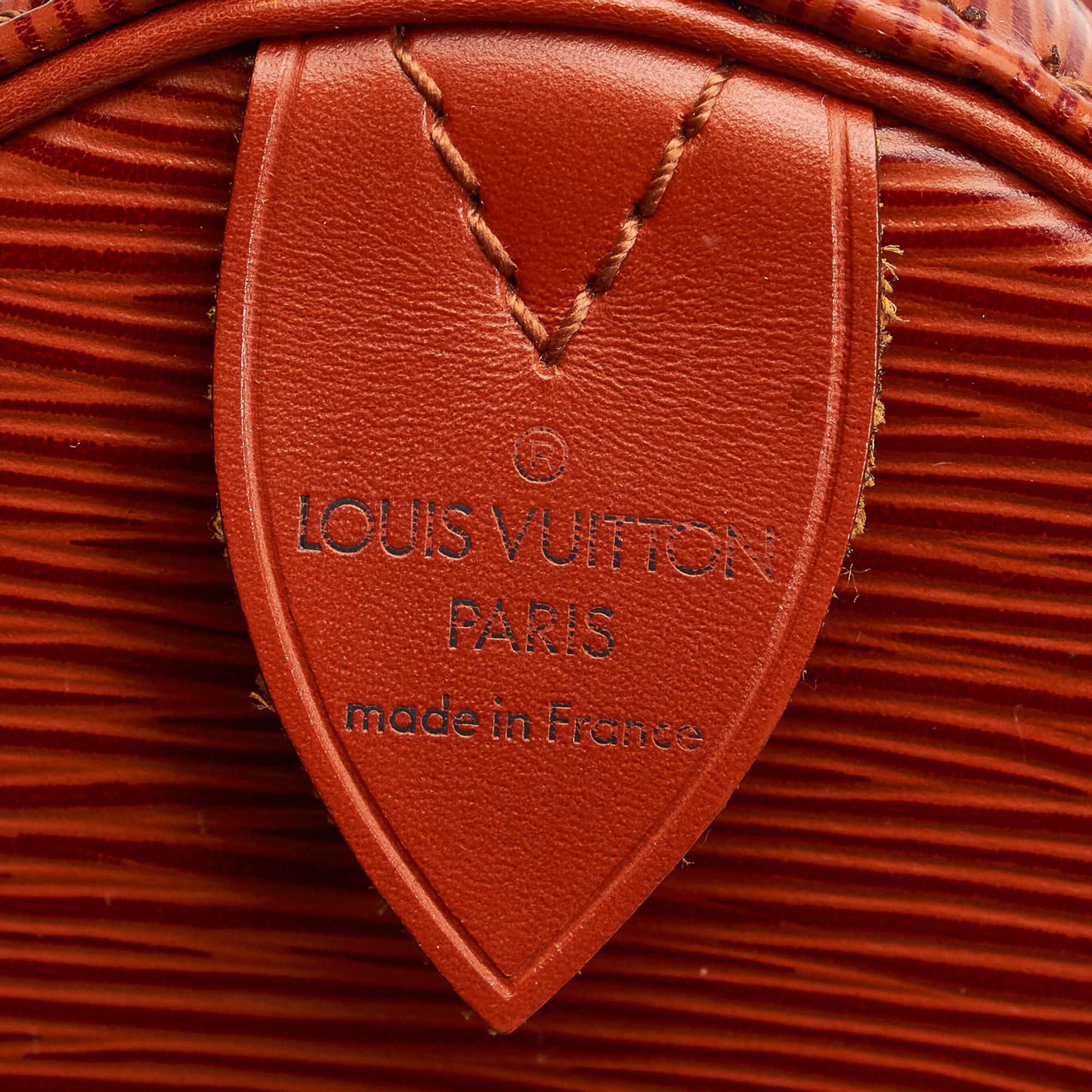 Louis Vuitton Epi Speedy 30 (SHG-29912)