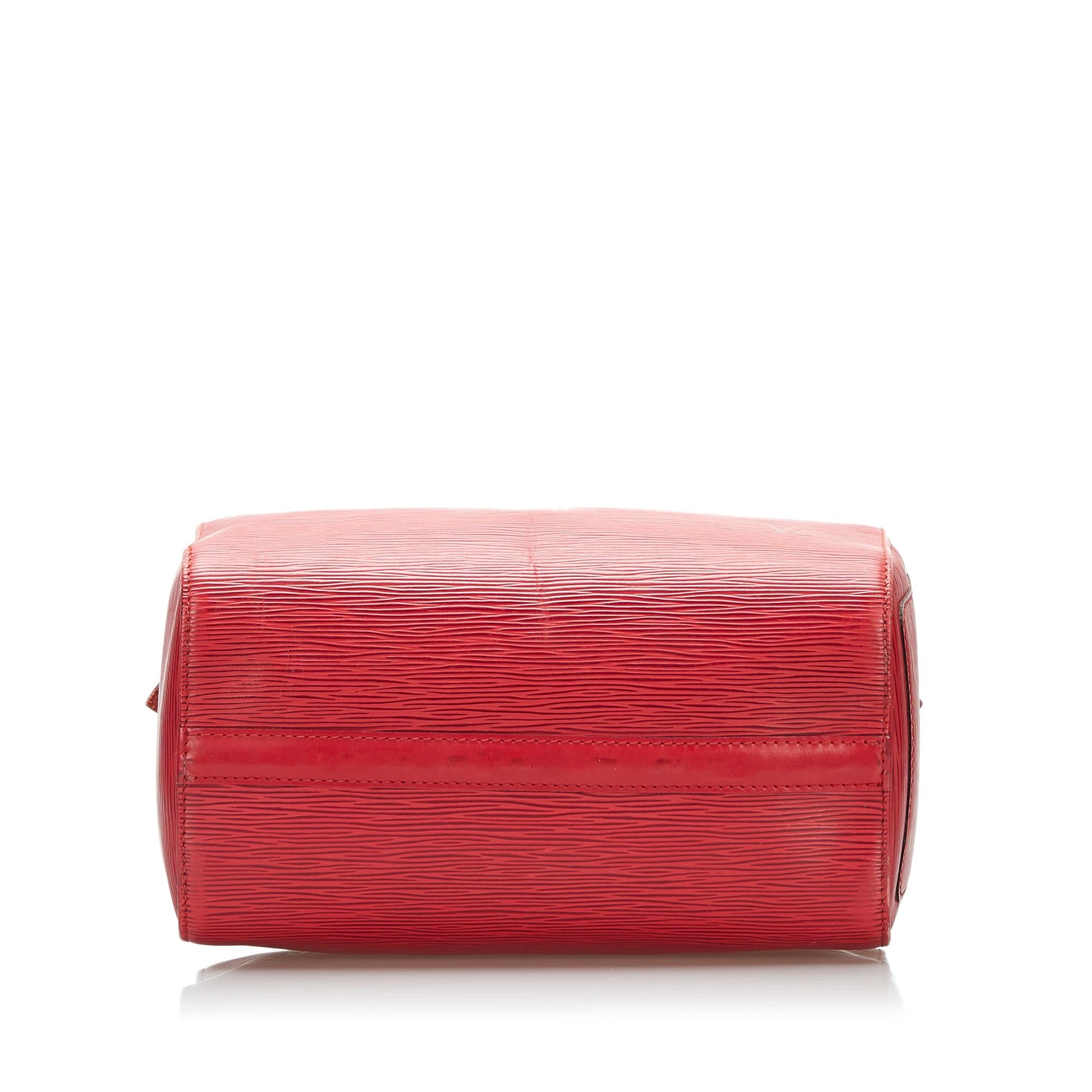 Louis Vuitton Epi Speedy 30 (SHG-37836)