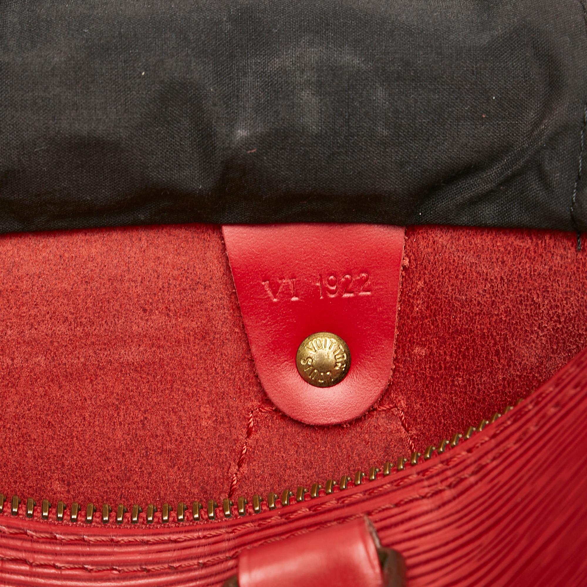 Louis Vuitton Epi Speedy 30 (SHG-37836)