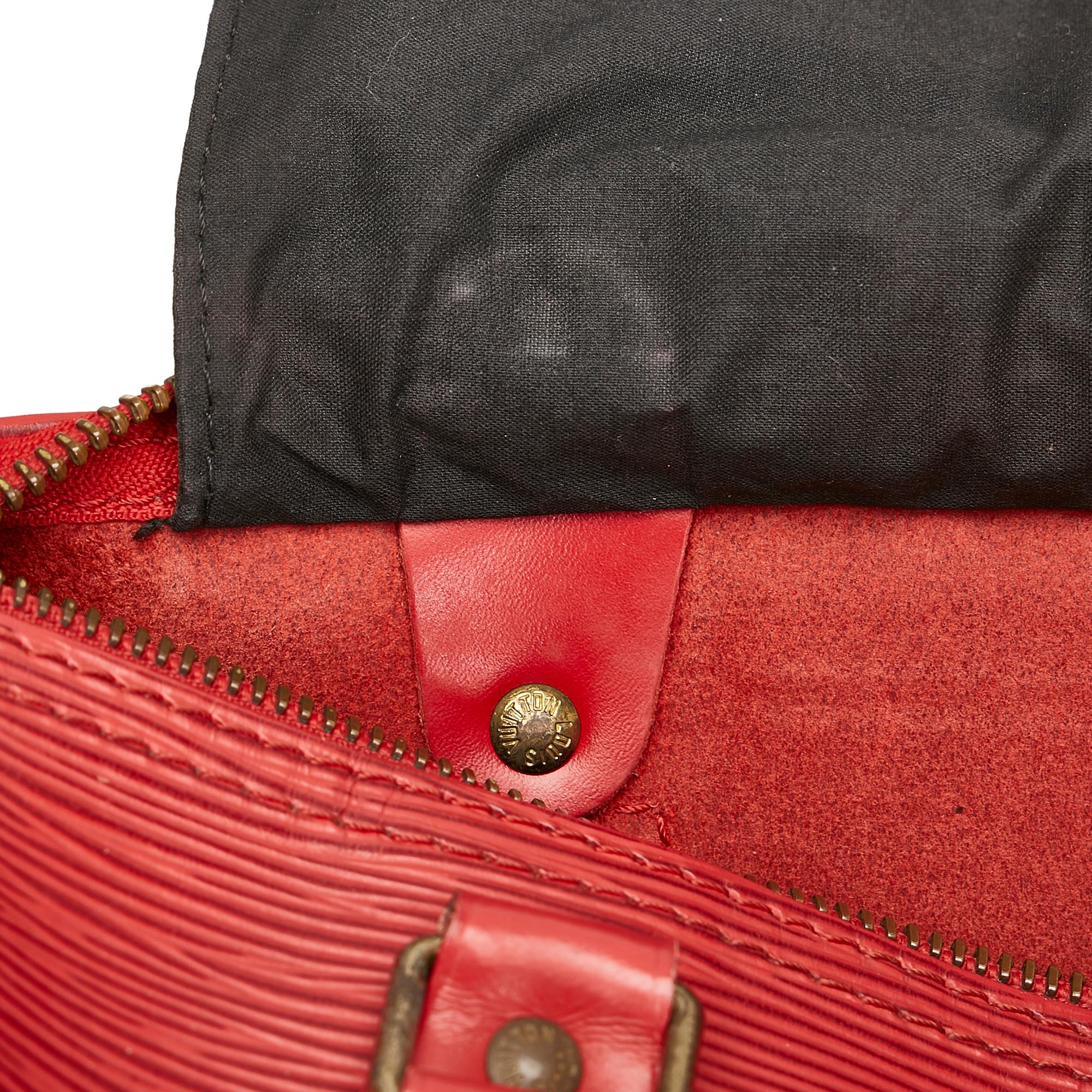 Louis Vuitton Epi Speedy 30 (SHG-37836)