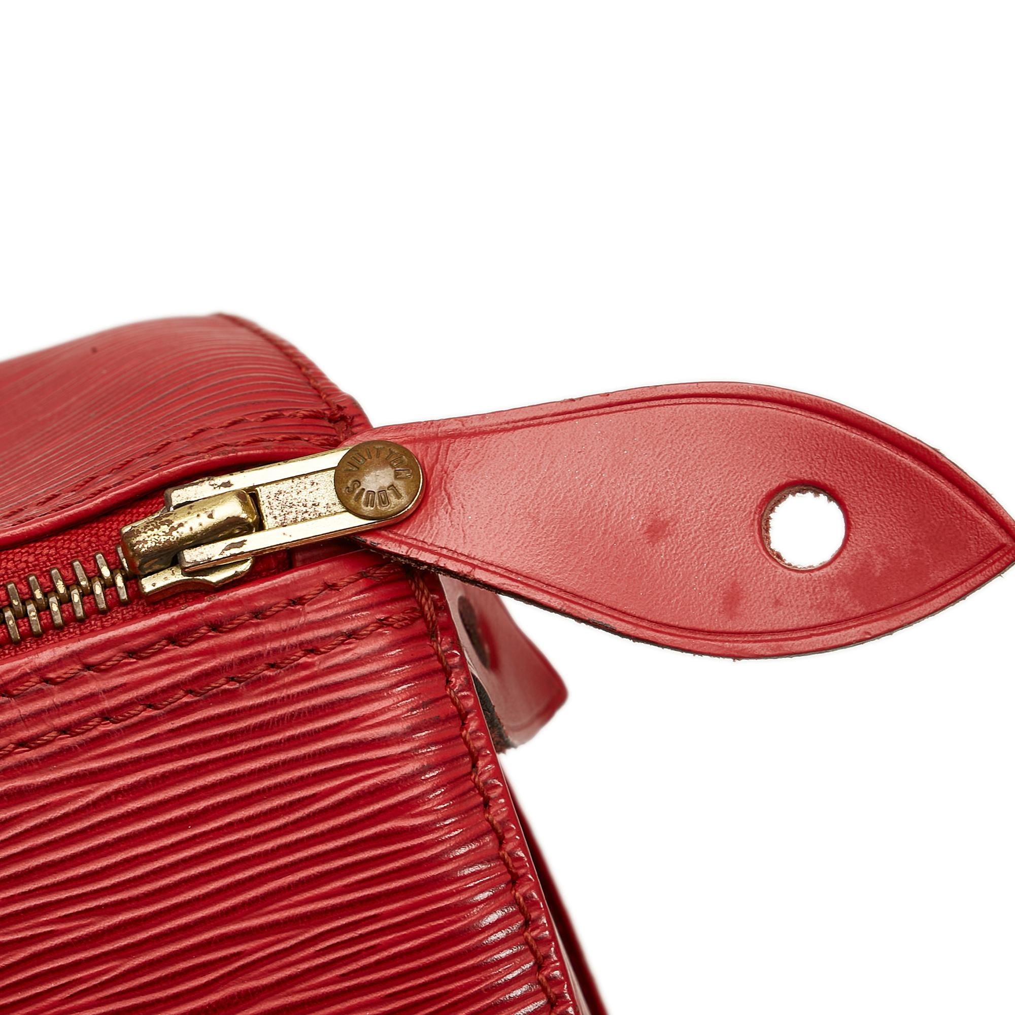 Louis Vuitton Epi Speedy 30 (SHG-37836)