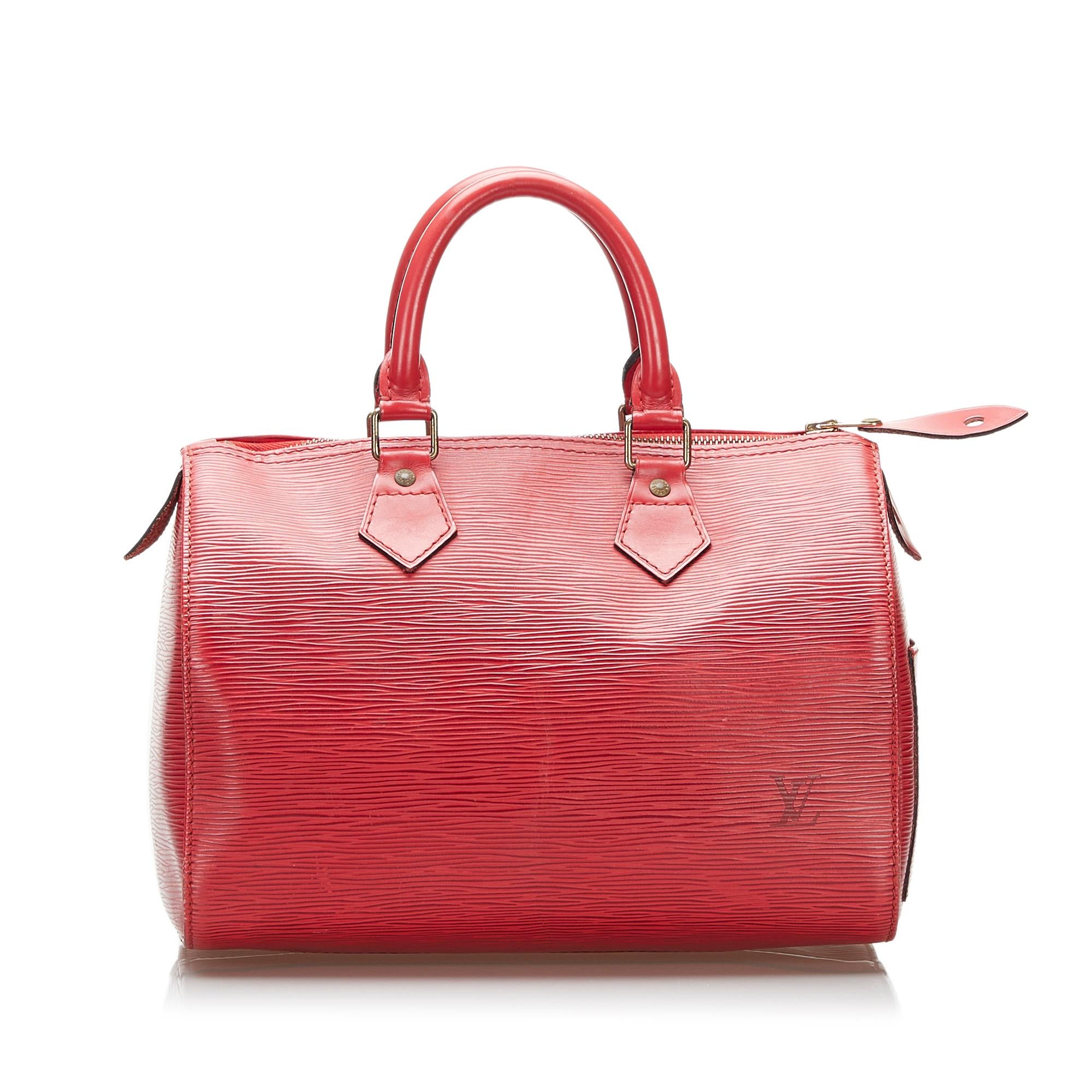 Louis Vuitton Epi Speedy 30 (SHG-37836)