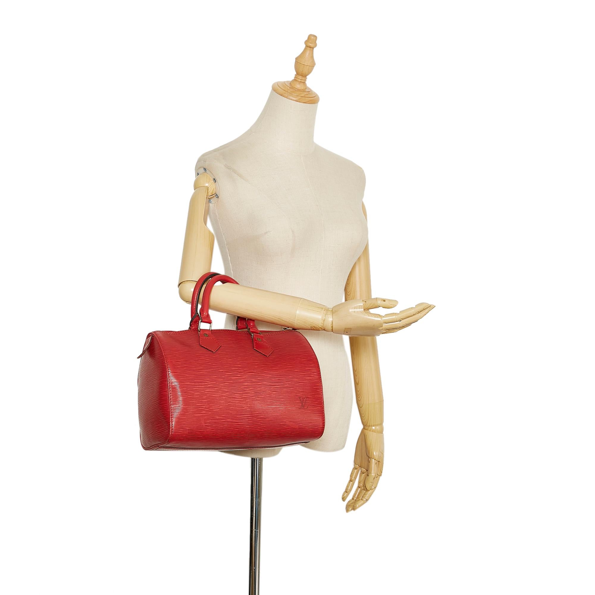 Louis Vuitton Epi Speedy 30 (SHG-37836)