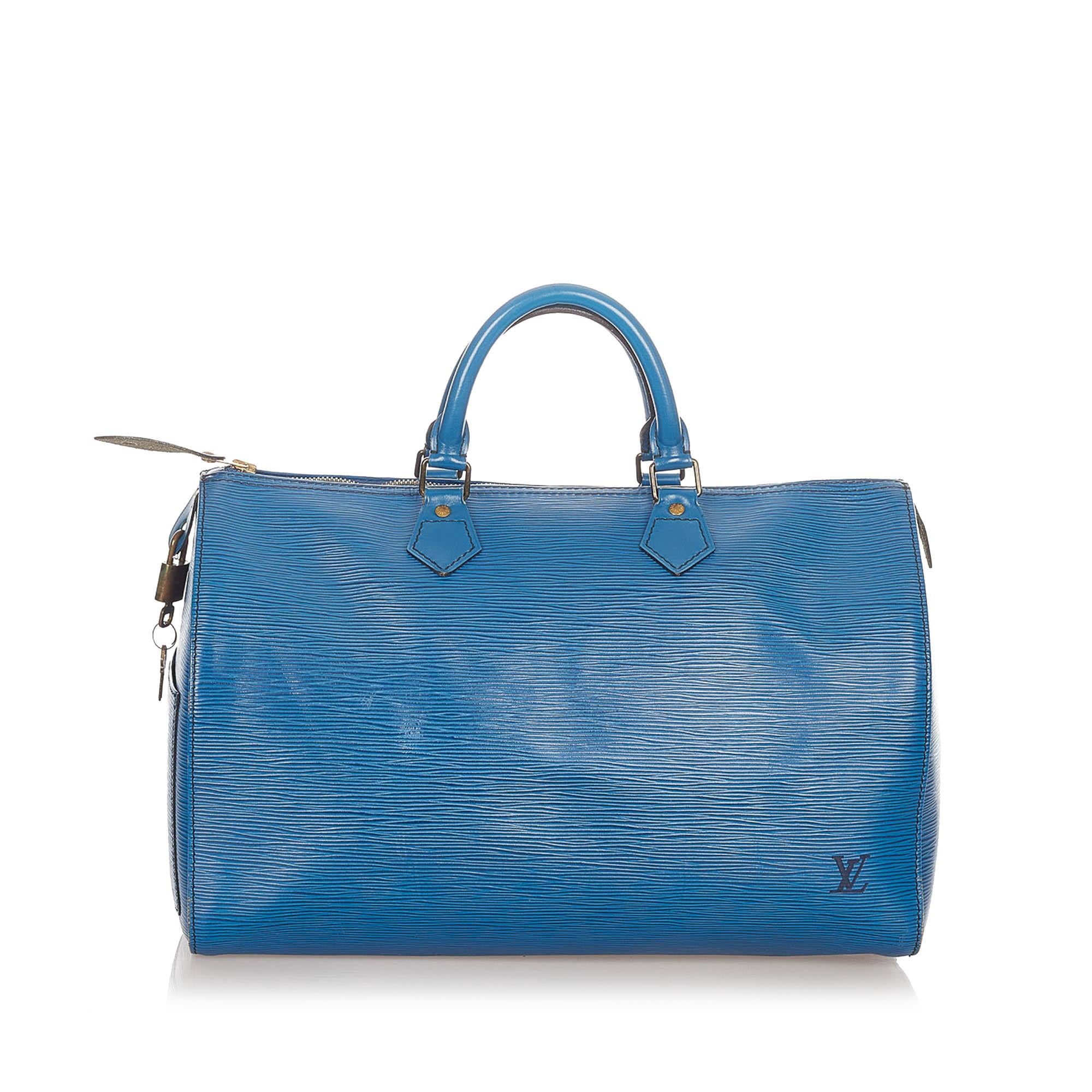 Louis Vuitton Epi Speedy 35 (SHG-21807)