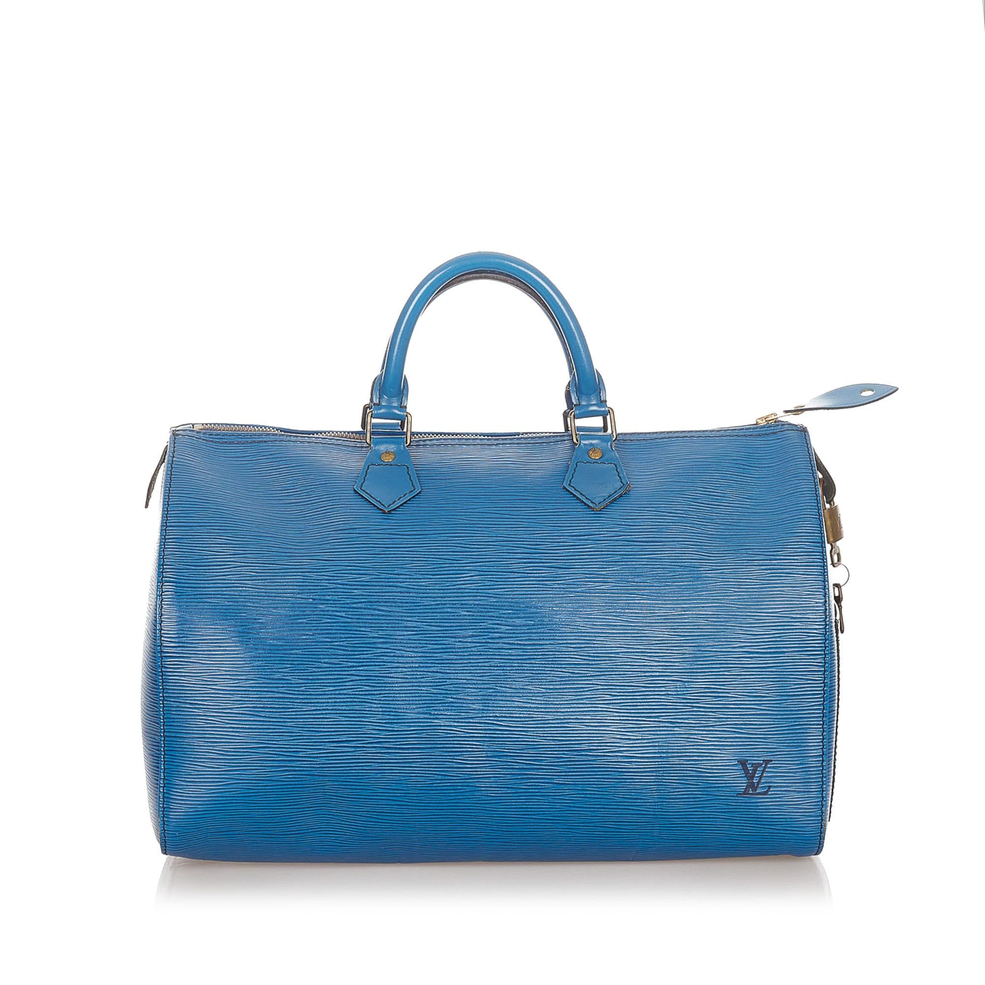 Louis Vuitton Epi Speedy 35 (SHG-21807)