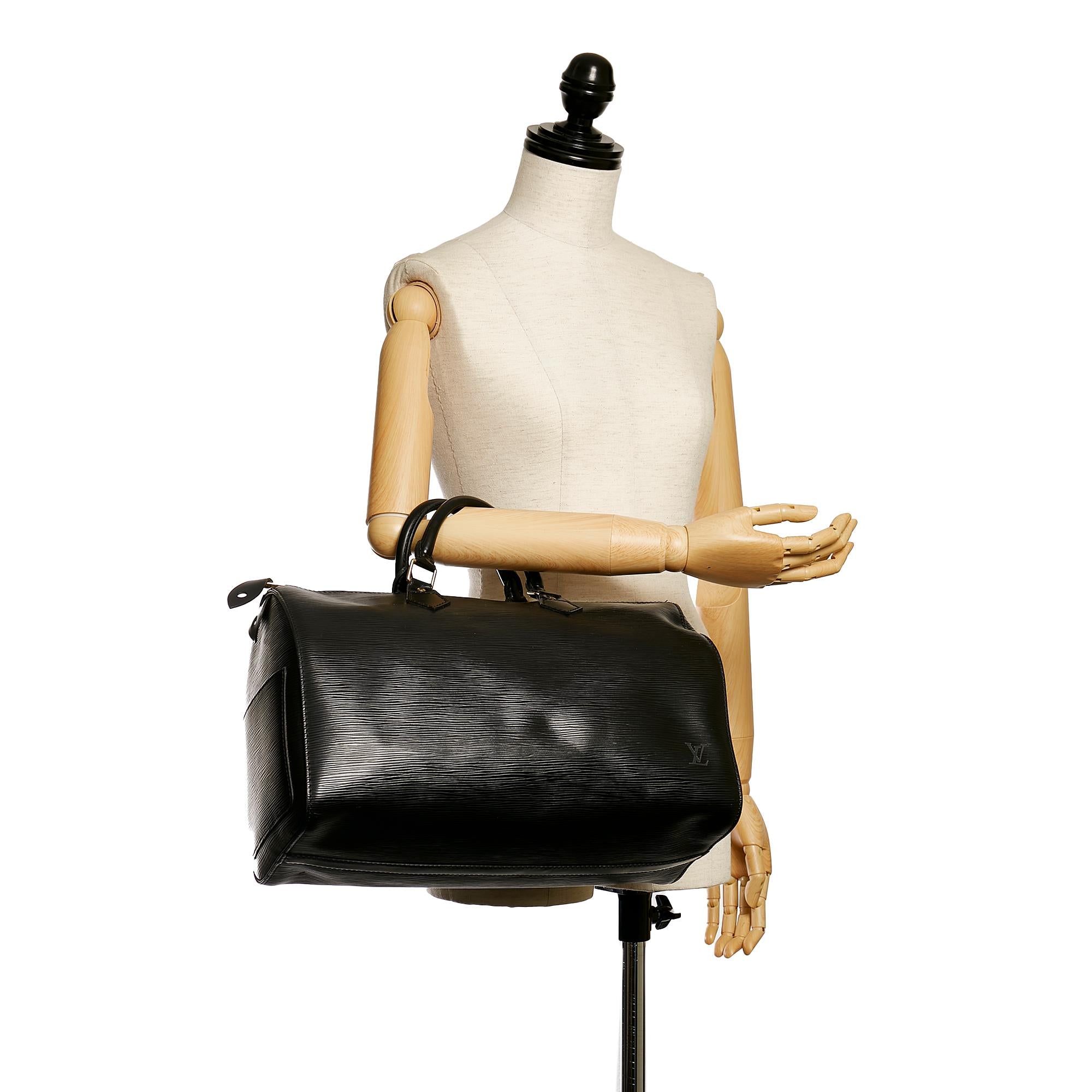 Louis Vuitton Epi Speedy 40 (SHG-31152)