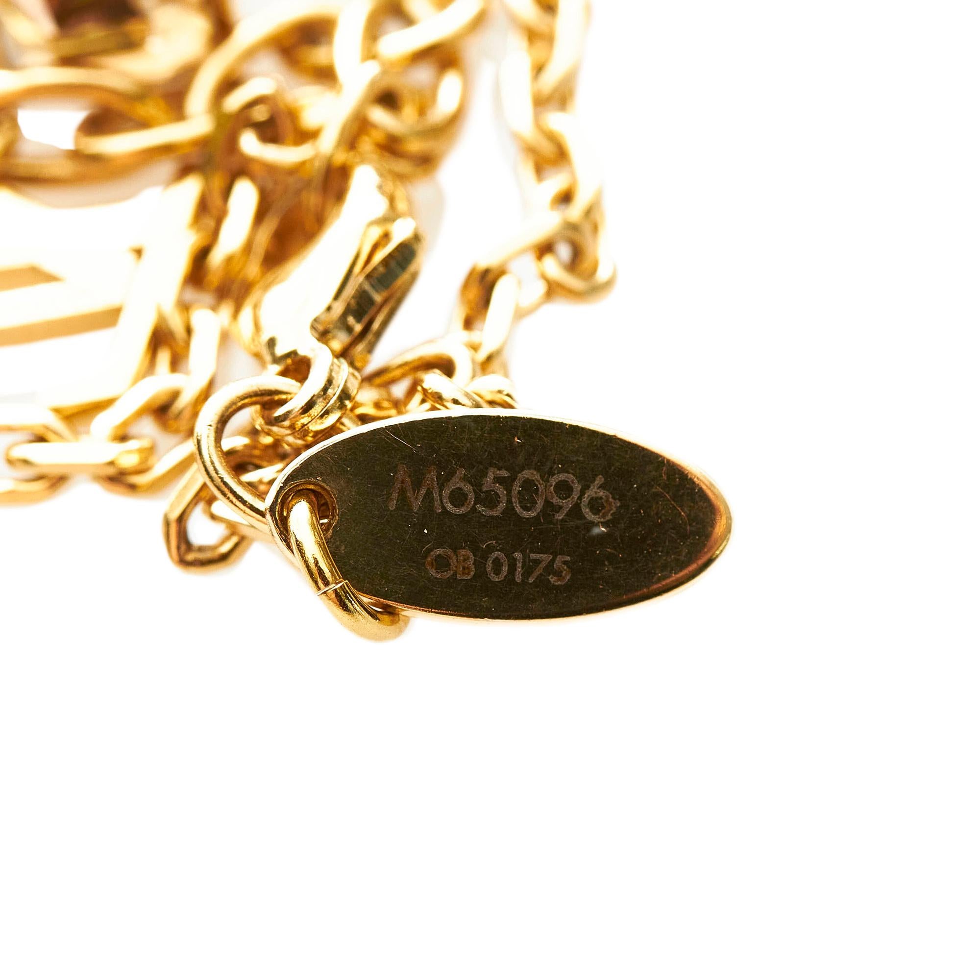 Louis Vuitton Gamble Necklace (SHG-29952)