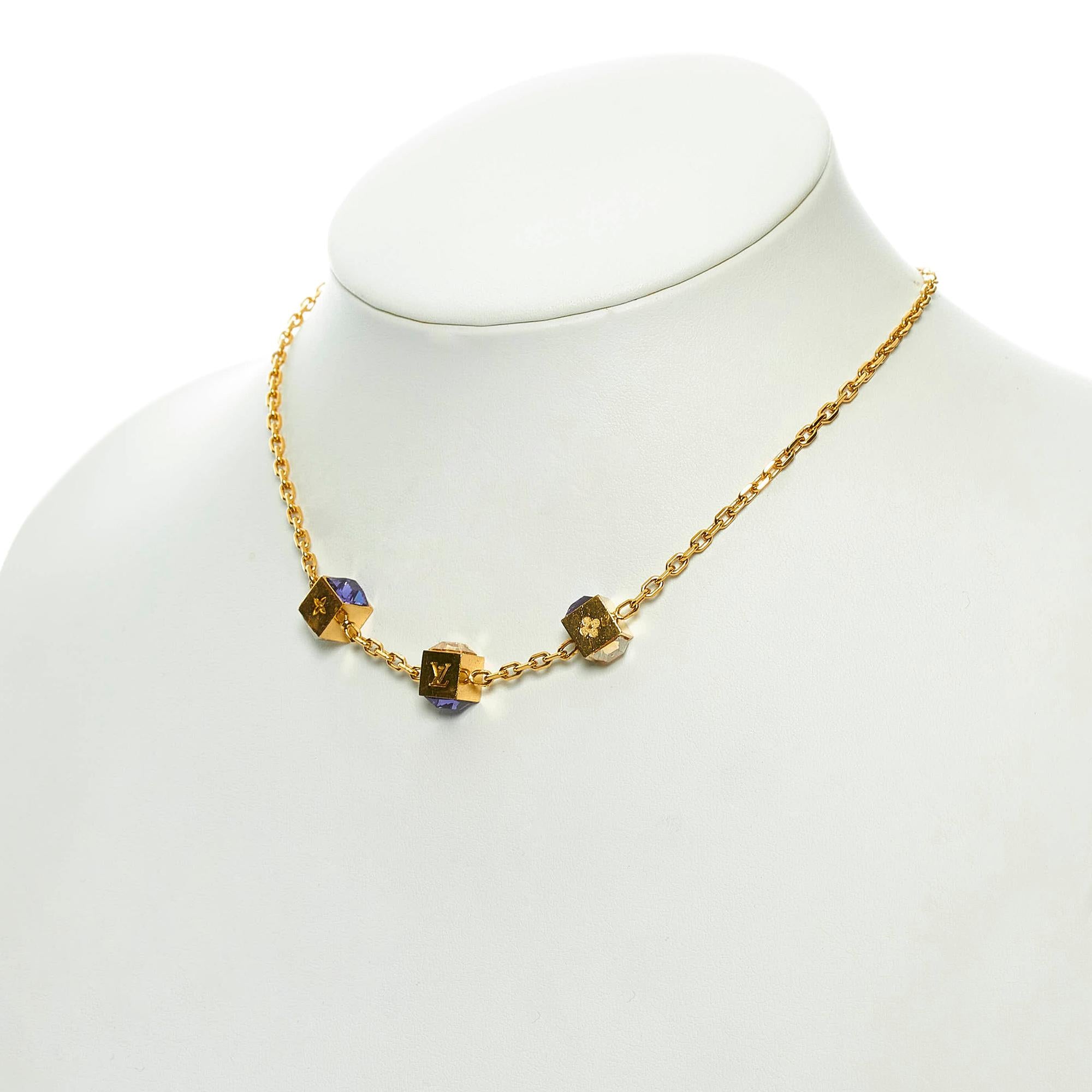 Louis Vuitton Gamble Necklace (SHG-29952)
