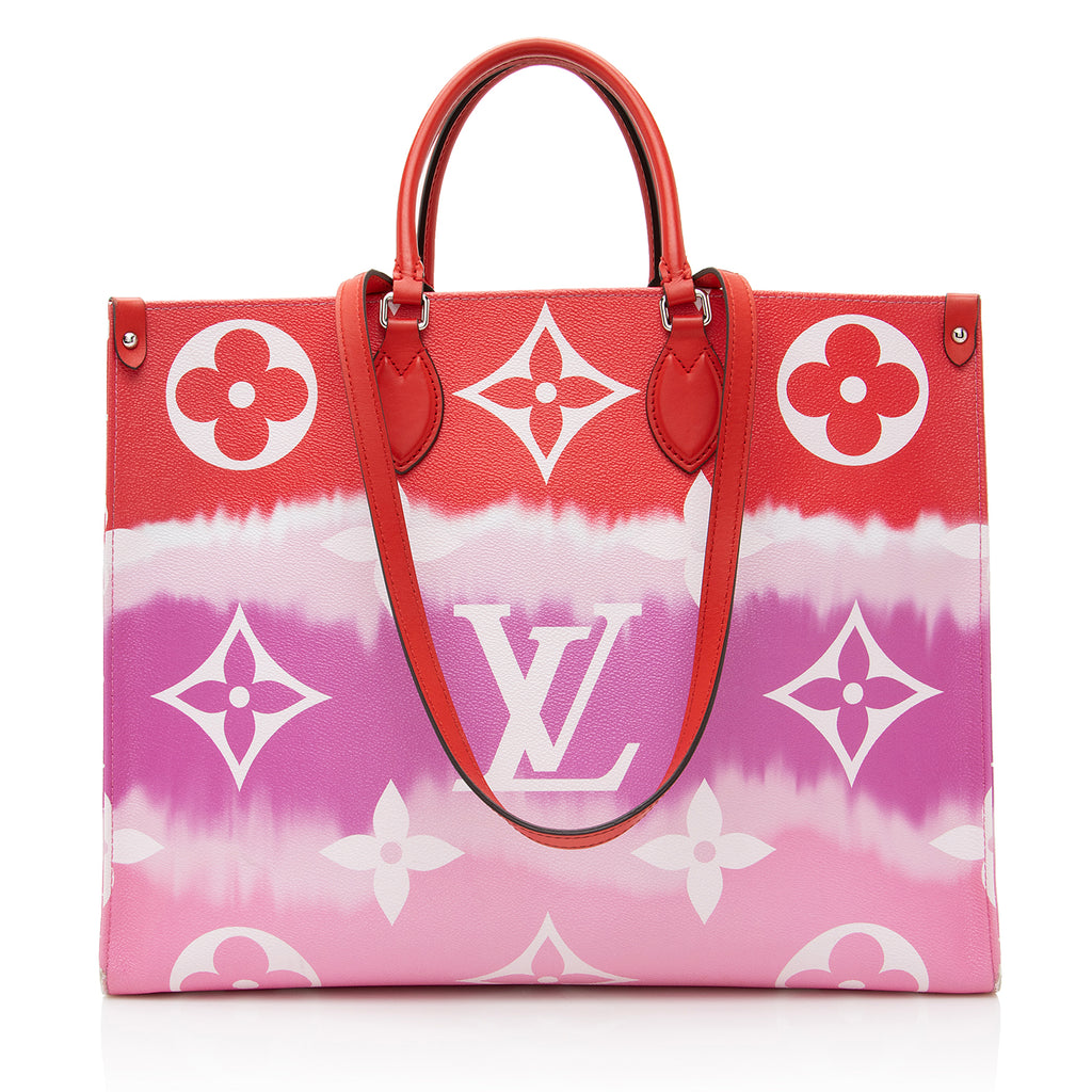 Louis Vuitton Rouge Red/ Pink Monogram Giant Monogram Speedy