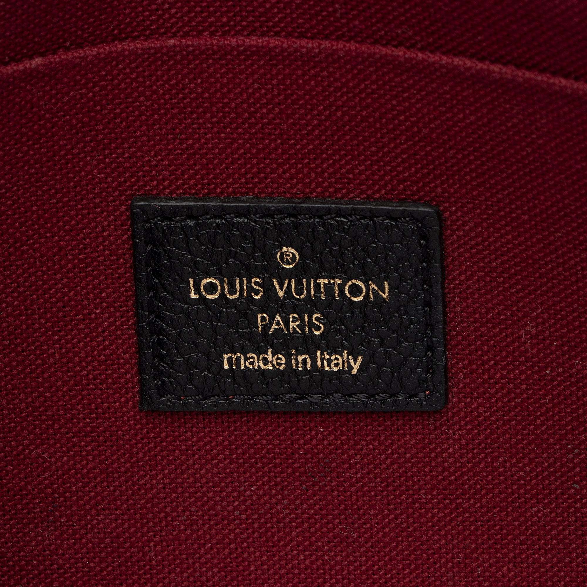 Louis Vuitton Giant Monogram Empreinte Felicie Pochette (SHF-52Z5ty)