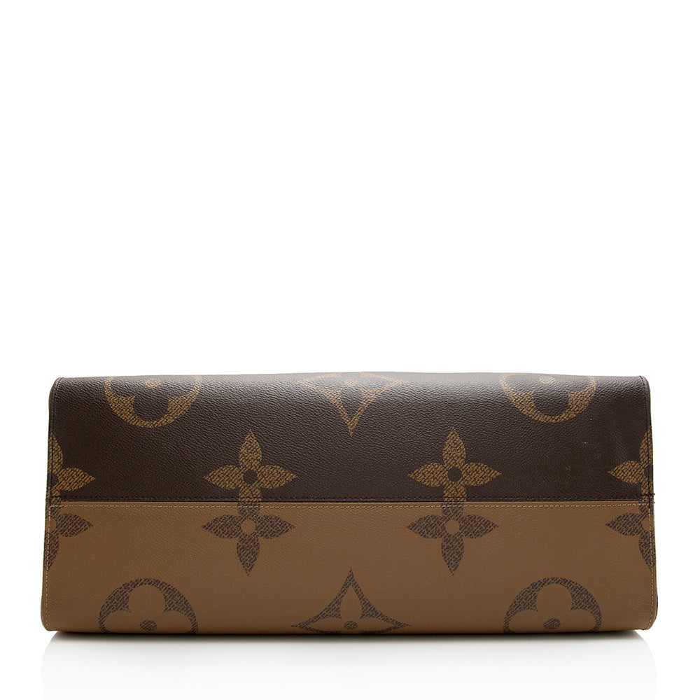 Louis Vuitton Giant Monogram Onthego GM Tote (SHF-20518)