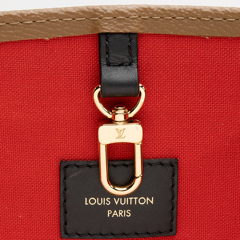 Louis Vuitton Giant Monogram Onthego GM Tote (SHF-20518)