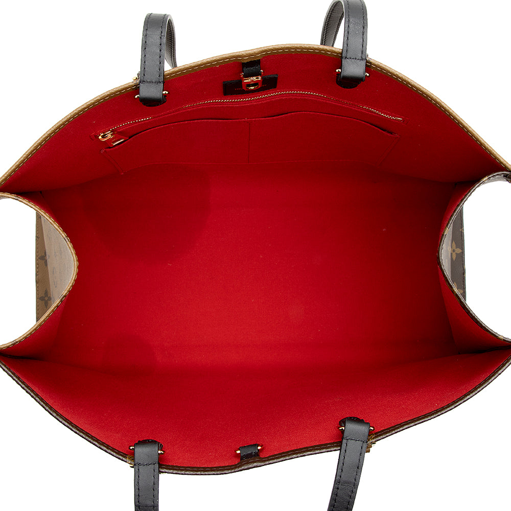 Louis Vuitton Giant Monogram Onthego GM Tote (SHF-20518)