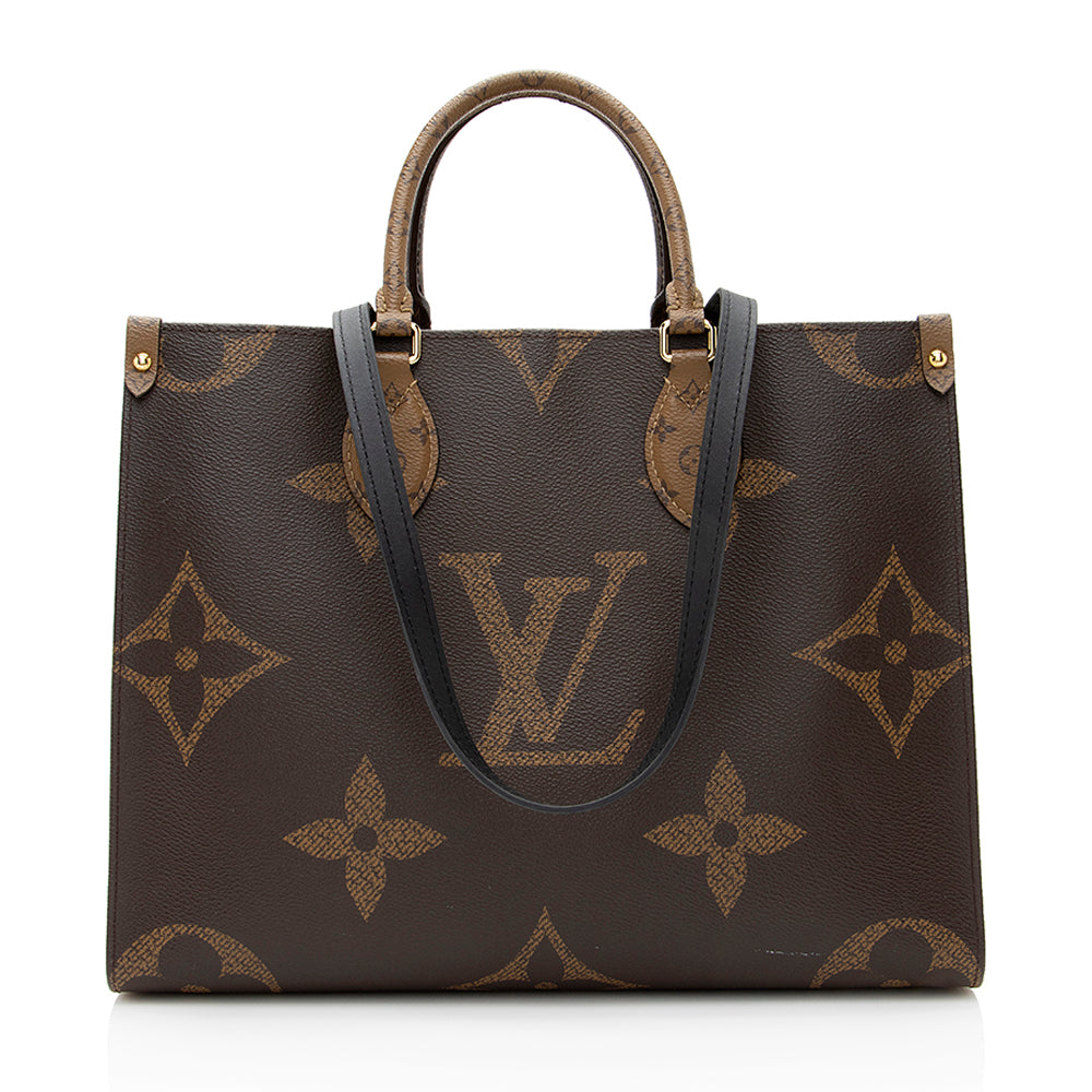 Louis Vuitton Giant Monogram Onthego MM Tote (SHF-20188) – LuxeDH