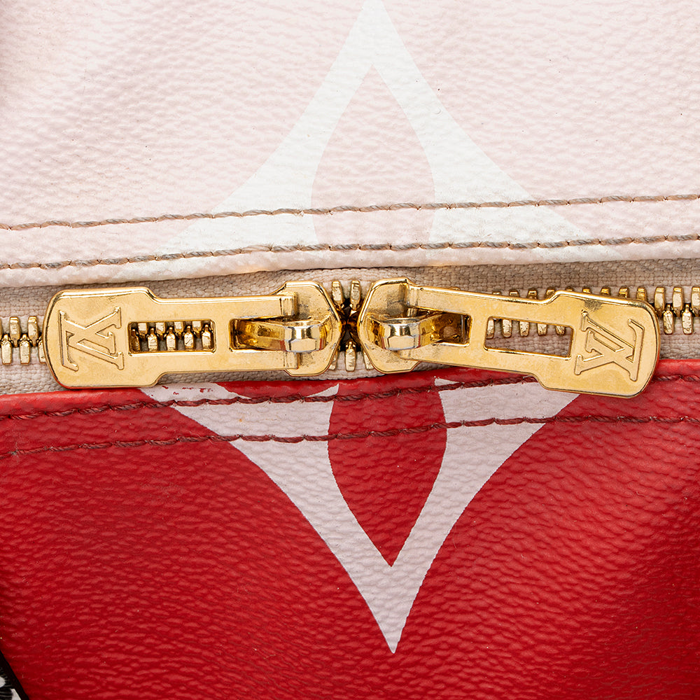 Louis Vuitton Giant Monogram Speedy Bandouliere 30 Satchel (SHF-20183)