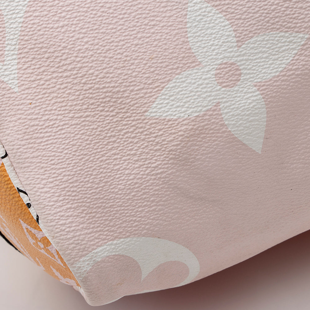 Louis Vuitton Giant Monogram Speedy Bandouliere 30 Satchel (SHF-20183)