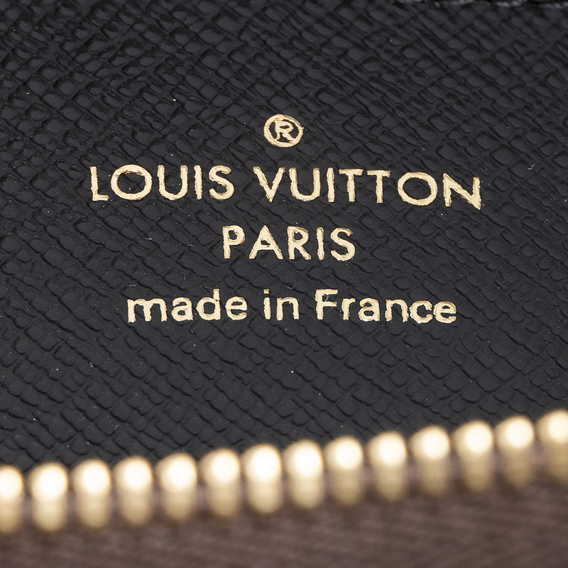Louis Vuitton, Bags, Louis Vuitton Giant Cube Monogram Purpleblackwhite  Coin Purse Chain Case Lv