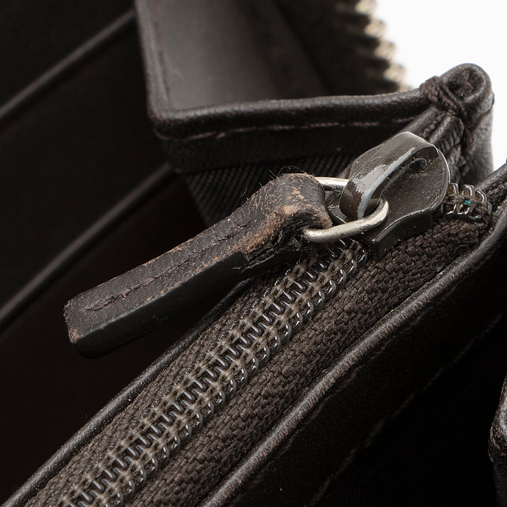 Louis Vuitton Inventeur Leather Belt - 10 / 25 (SHG-30708)