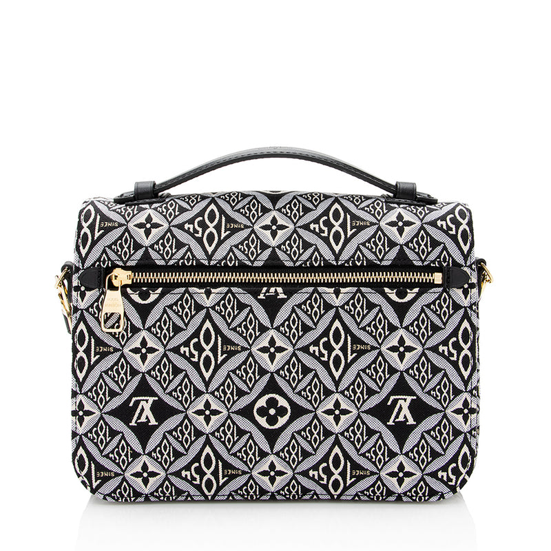 Louis Vuitton Jacquard Since 1854 Pochette Metis Shoulder Bag (SHF-220 –  LuxeDH