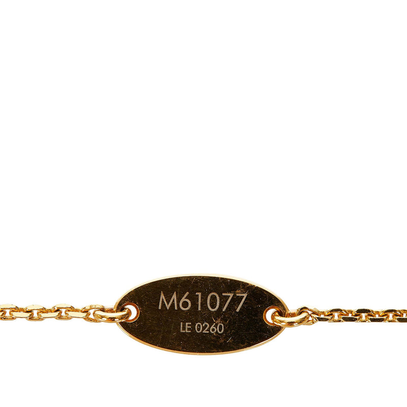Authenticated Used LOUIS VUITTON Louis Vuitton LV & ME V necklace gold  M61077 LE1129 