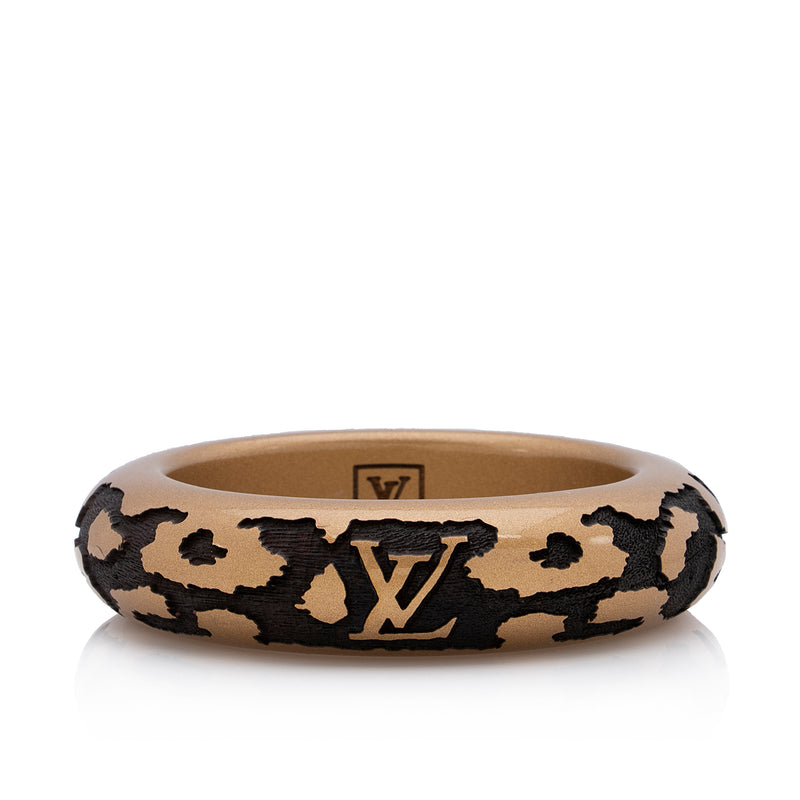 Louis Vuitton Brown Logo Bracelet