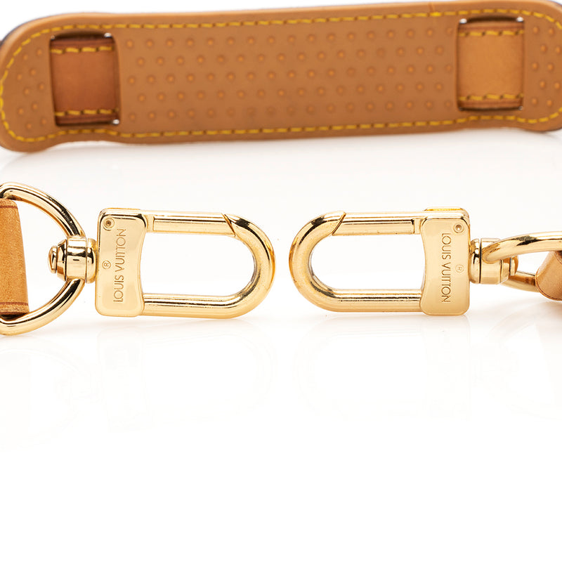 Louis Vuitton Leather Adjustable 25mm Shoulder Strap (SHF-20283