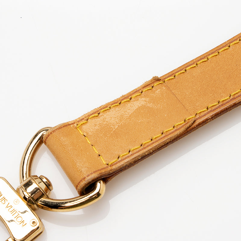 Louis Vuitton Leather Adjustable 25mm Shoulder Strap (SHF-20283)
