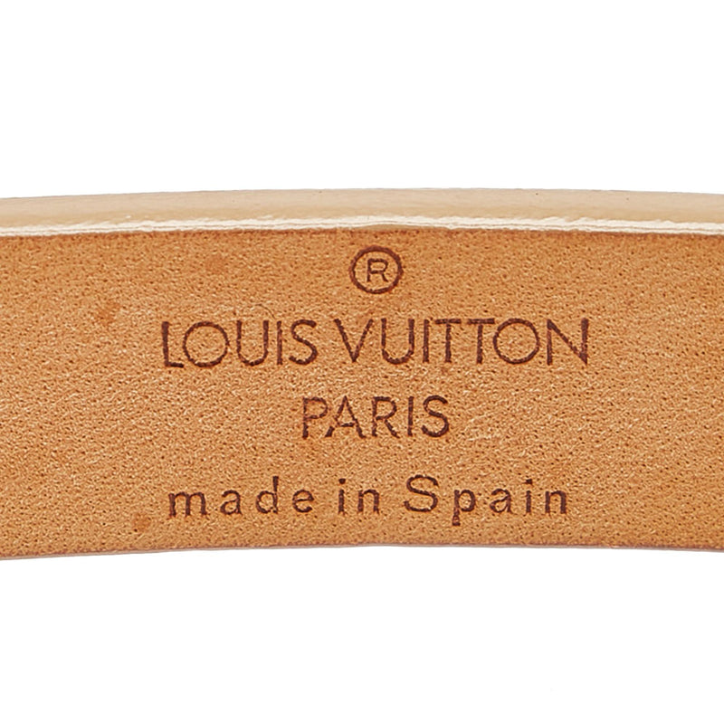 Louis Vuitton Leather Belt - 12 / 30 (SHG-27916)